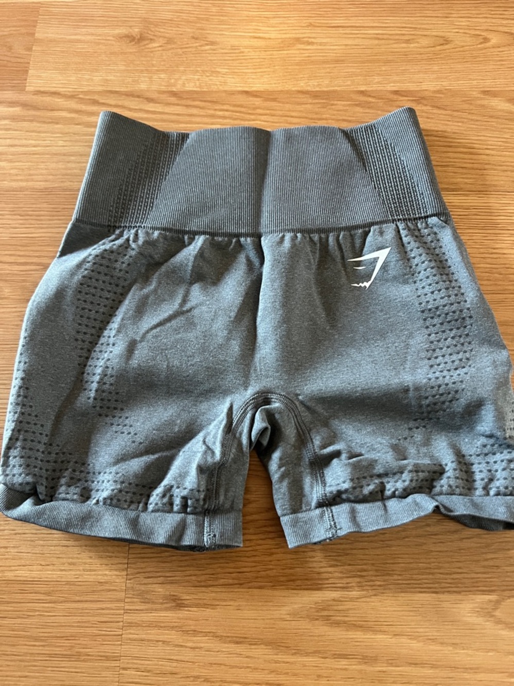 Gymshark vital Seamless High-Waist Shorts - XS graphite grey